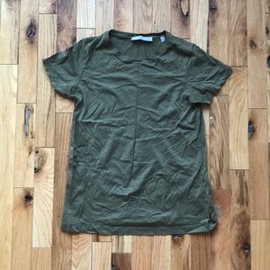 Vince Olive Green top XS